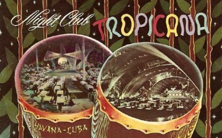 Vintage postcard of the famous Tropicana Night Club, Havana Cuba