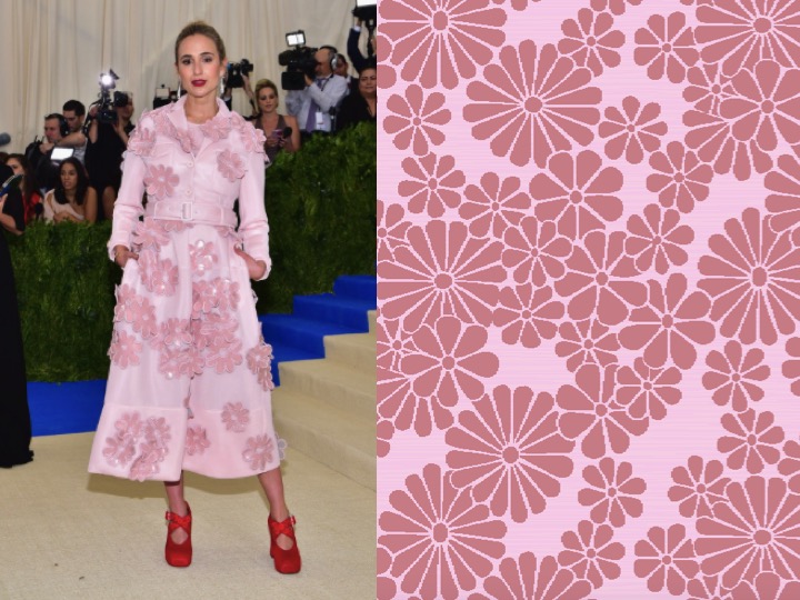 Left: Elisabeth von Thurn und Taxis wearing Simone Rocha / Right: 1-kx00832-2