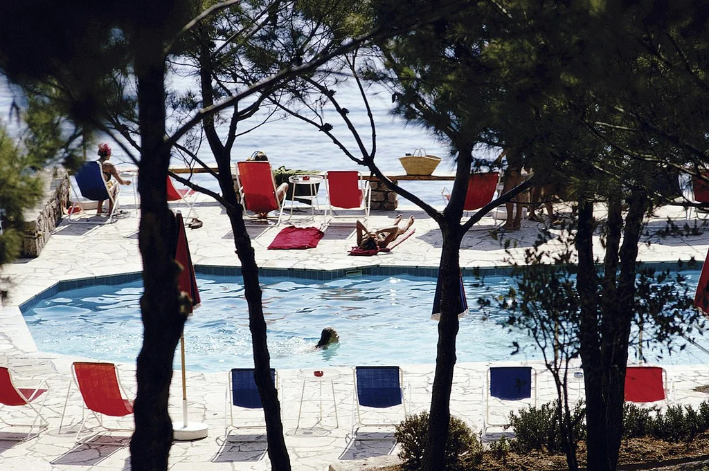 Hotel Il Pellicano, Porto Ercole, Italy, 1969