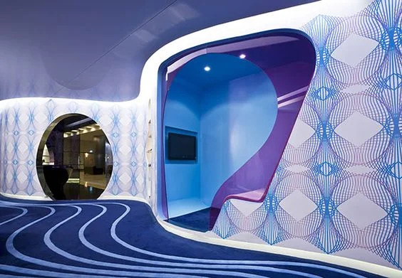 Karim Rashid's - World Lounge for Yapi Kredi Bank.