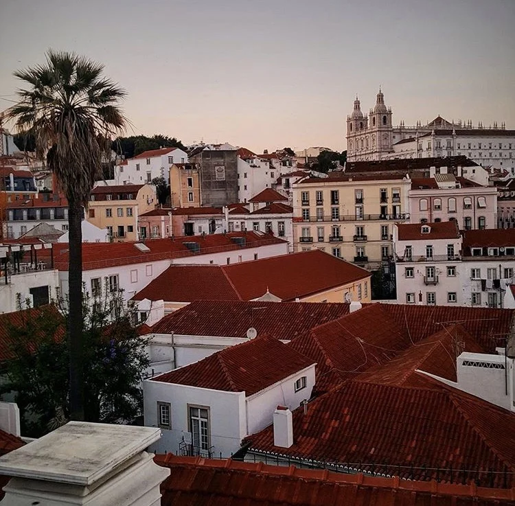 Lisbon Portugal city scape 