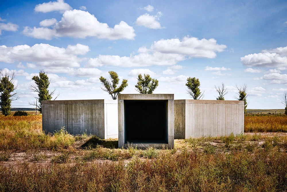 Donald Judd's 15 untitled works in concrete, 1980-1984 - Marfa, Texas 