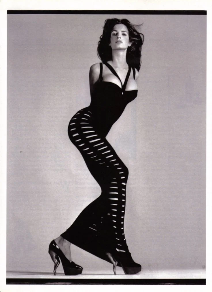Stephanie Seymour photographed by Richard Avedon in Azzedine Alaïa