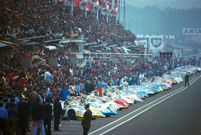 1970's 24 Hour Le Mans race in France