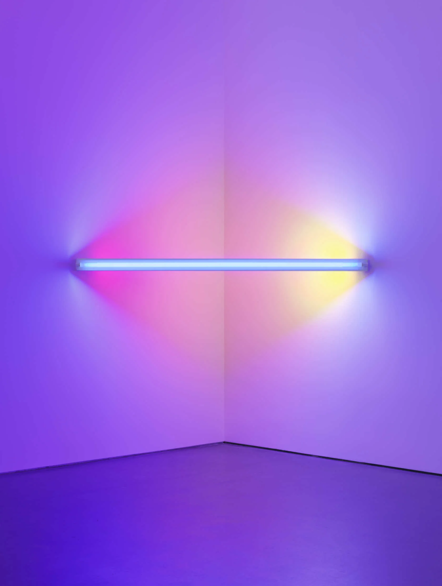 Artist Dan Flavin - Untitled
