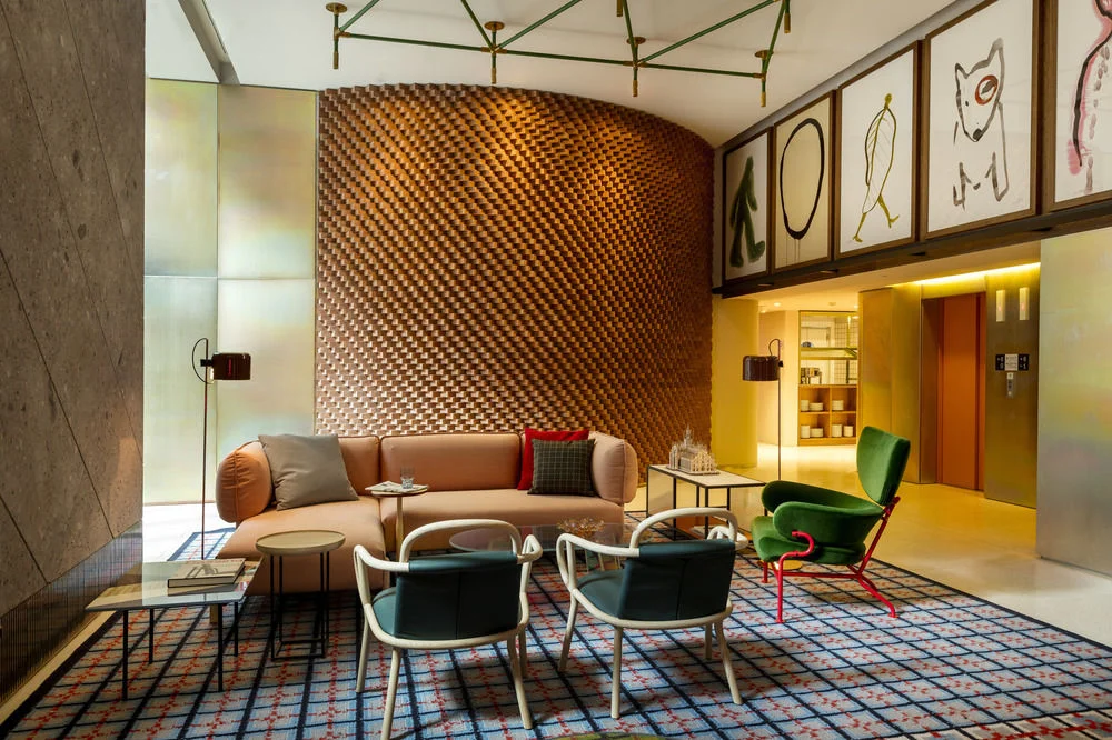 Room Mate Giulia Hotel Lobby - Milano, Italy