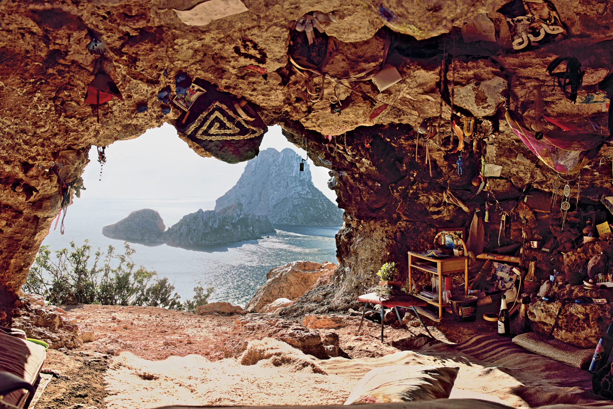 Secret cave of Es Vedra - Ibiza, Spain