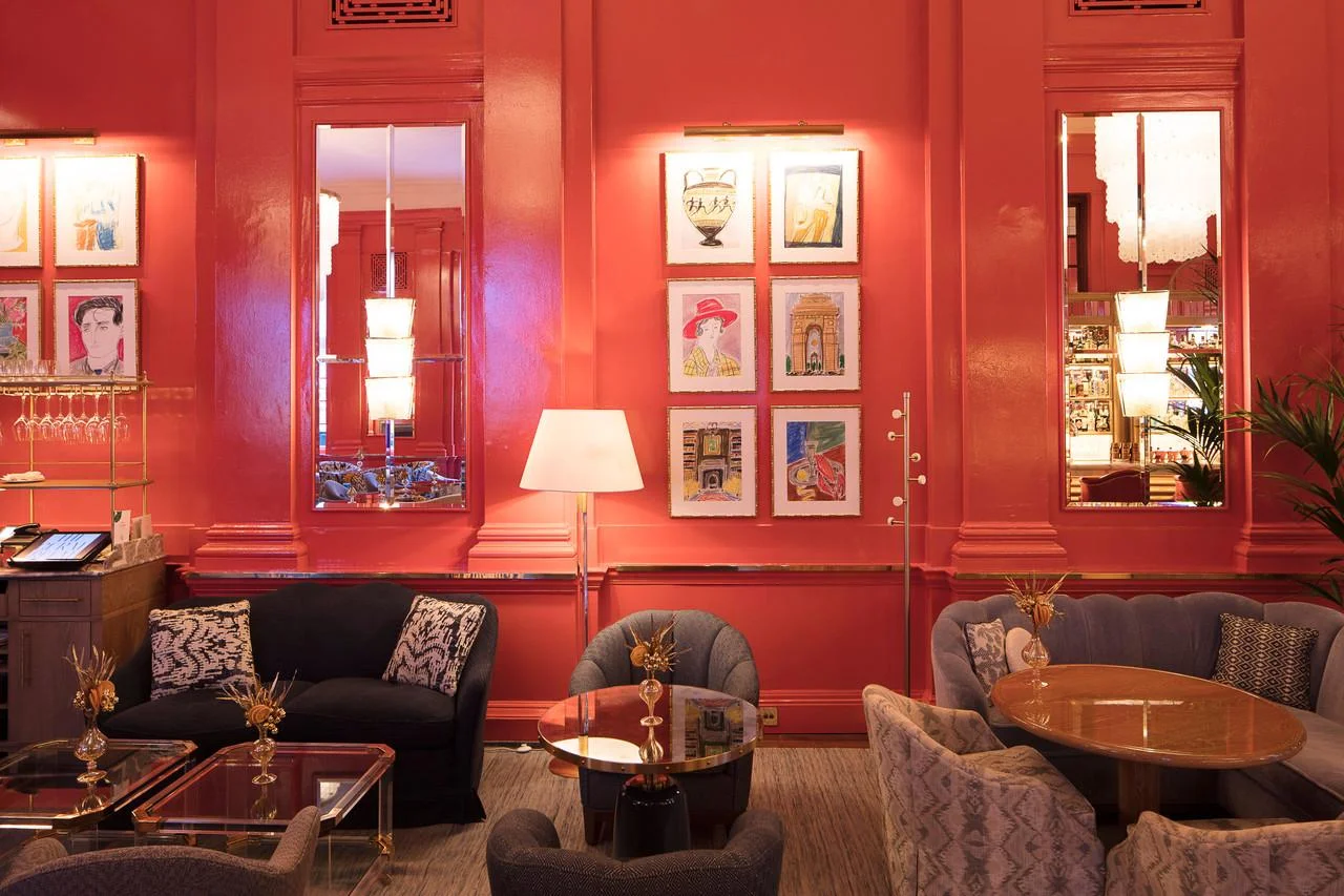 The Coral Room at The Bloomsbury Hotel - London, England