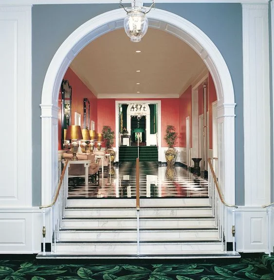 Dorothy Draper designed : The Greenbrier Resort - Sulphur Springs, WV