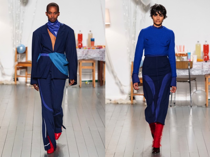 Left - Richard Malone Fall/Winter 2019 | Right - Richard Malone Fall/Winter 2019