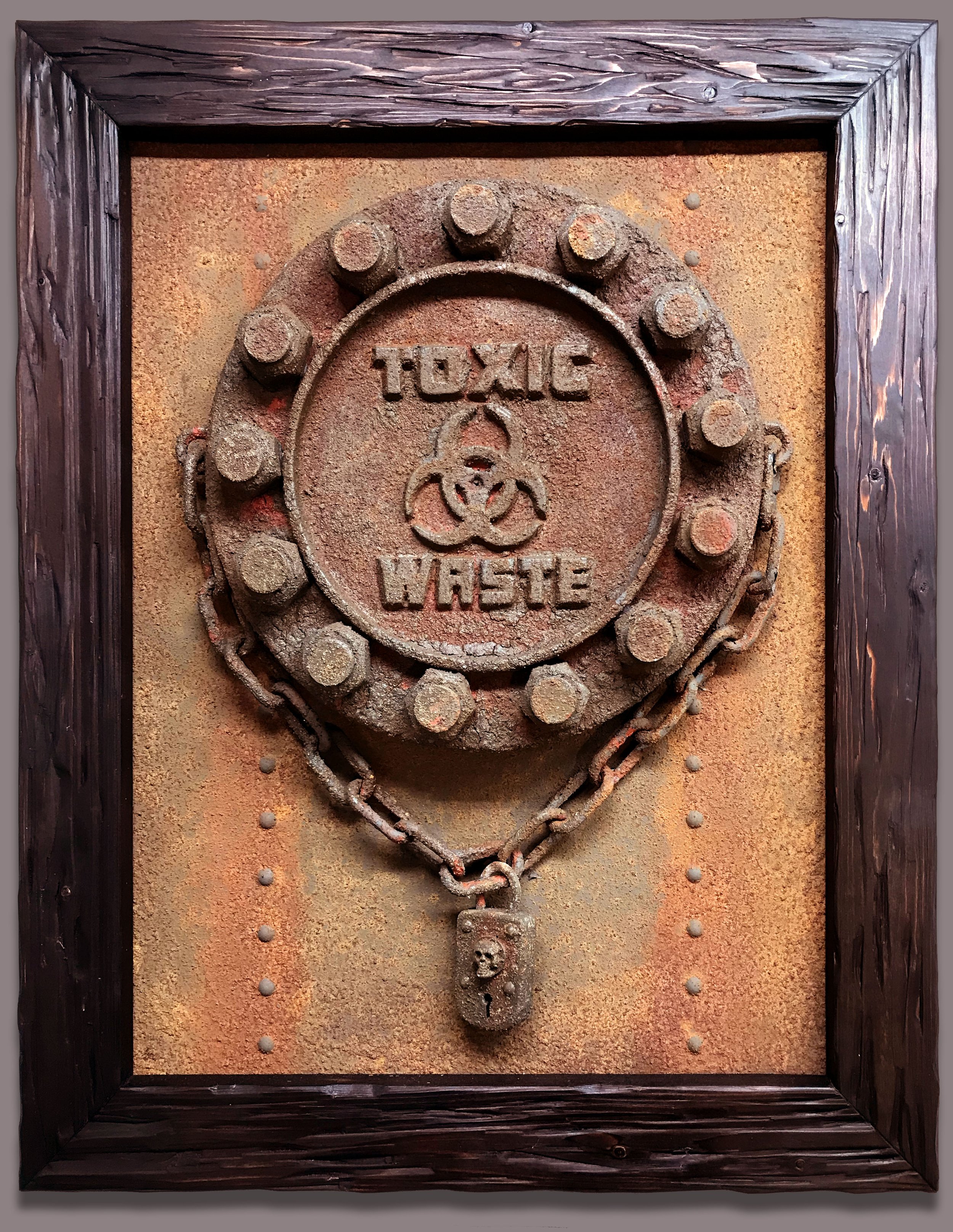 Toxic Waste - 27" x 22" x 3"