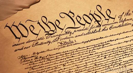 Image: "We the People" script, in Constitution