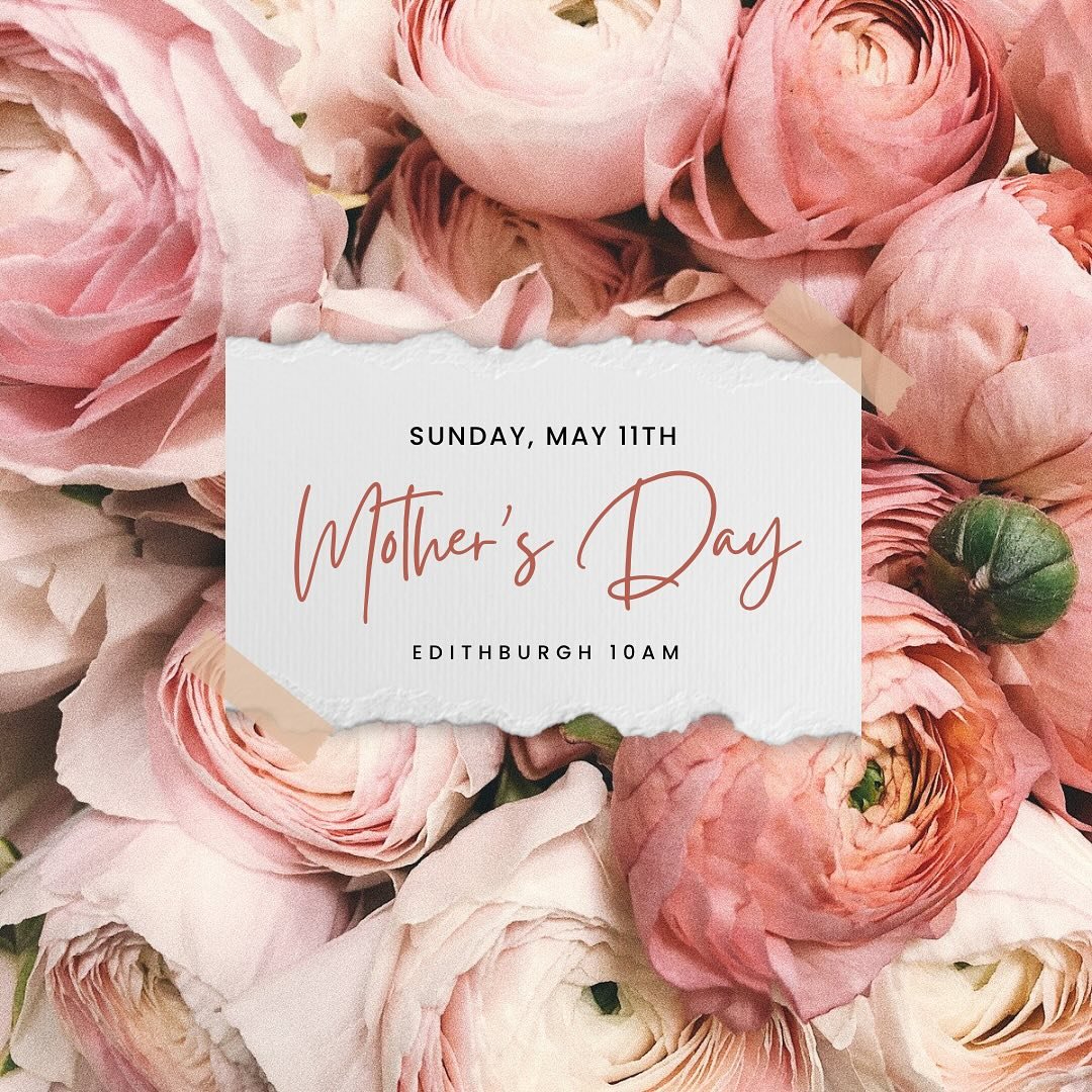 This Sunday is Mother&rsquo;s Day! 💐🌸🌷🌺🪻🌼

Come along to church &amp; take your mum out for lunch afterwards! If you aren&rsquo;t around this weekend have a happy Mother&rsquo;s Day