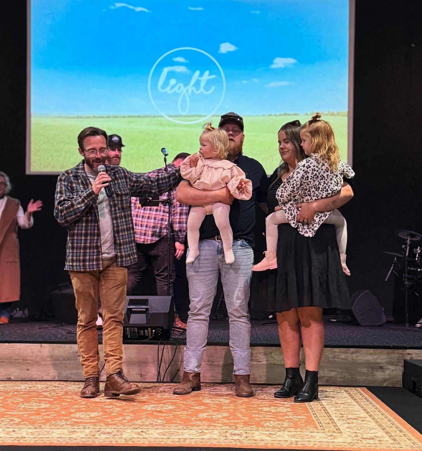 An exciting day at both Edithburgh &amp; Ardrossan today! ⛪️

- We announced that Ryan &amp; Ngarie Bernhardt will be taking over the Edithburgh youth as of term 3! 

- Ps Cody Sutton received his Ordained Ministers Credential!

- Ardrossan moved out