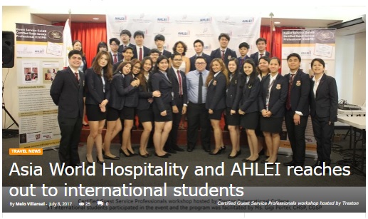 Out of Town Blog • july 8, 2017 • view full article: https://outoftownblog.com/ASIA-WORLD-HOSPITALITY-AND-AHLEI-REACHES-OUT-TO-INTERNATIONAL-STUDENTS/