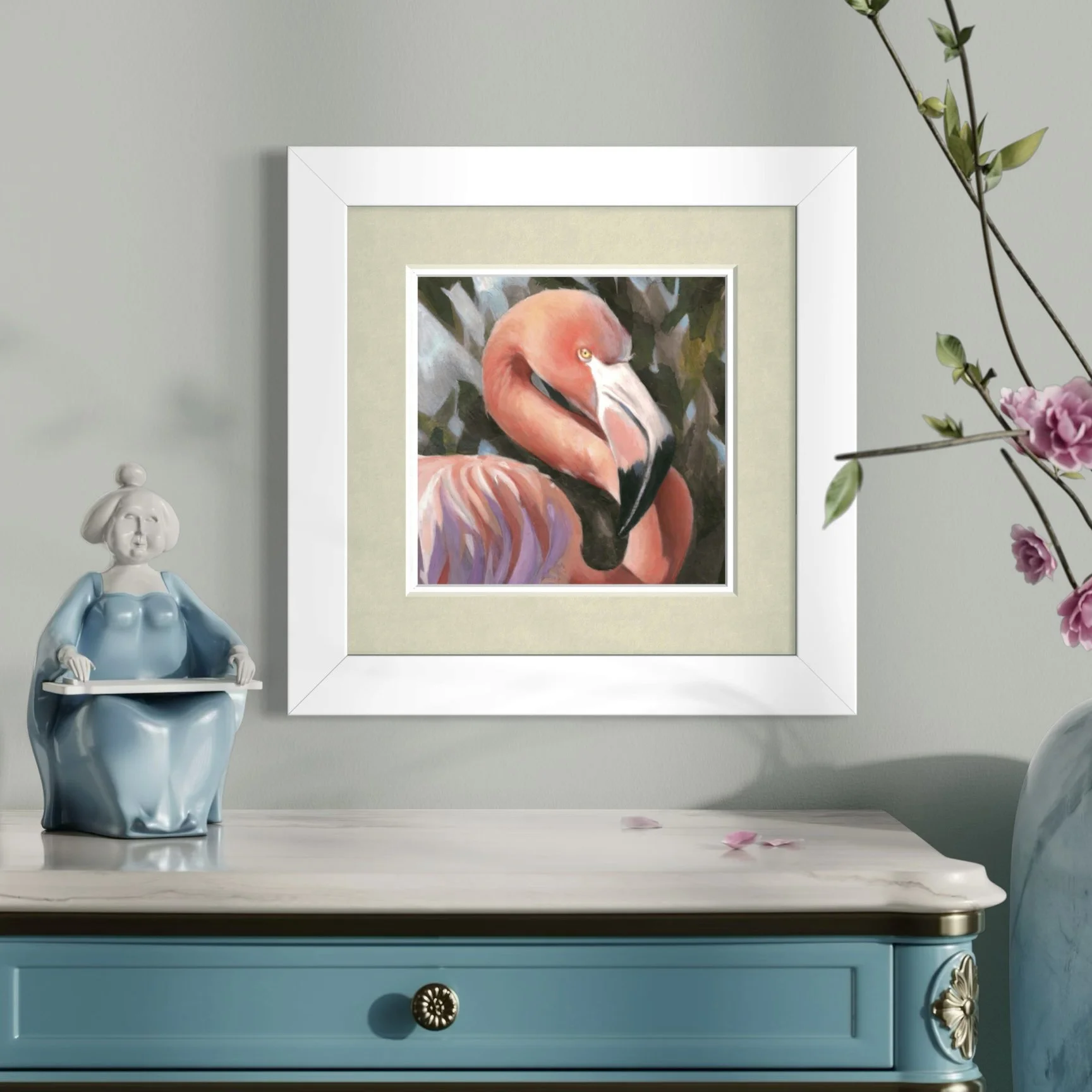 Flamingo-Portrait-Study-Framed.jpg