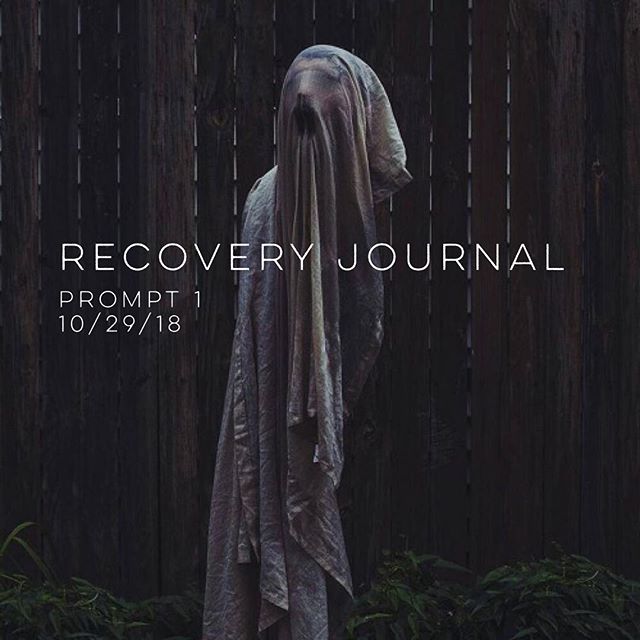 &ldquo;Most times, a ghost is a wish.&rdquo;
What wishes have been haunting you? ........................... Start a #journal with us!!! This is the very first prompt for Recovery Design&rsquo;s sobriety journal series. Look for our prompts every mon