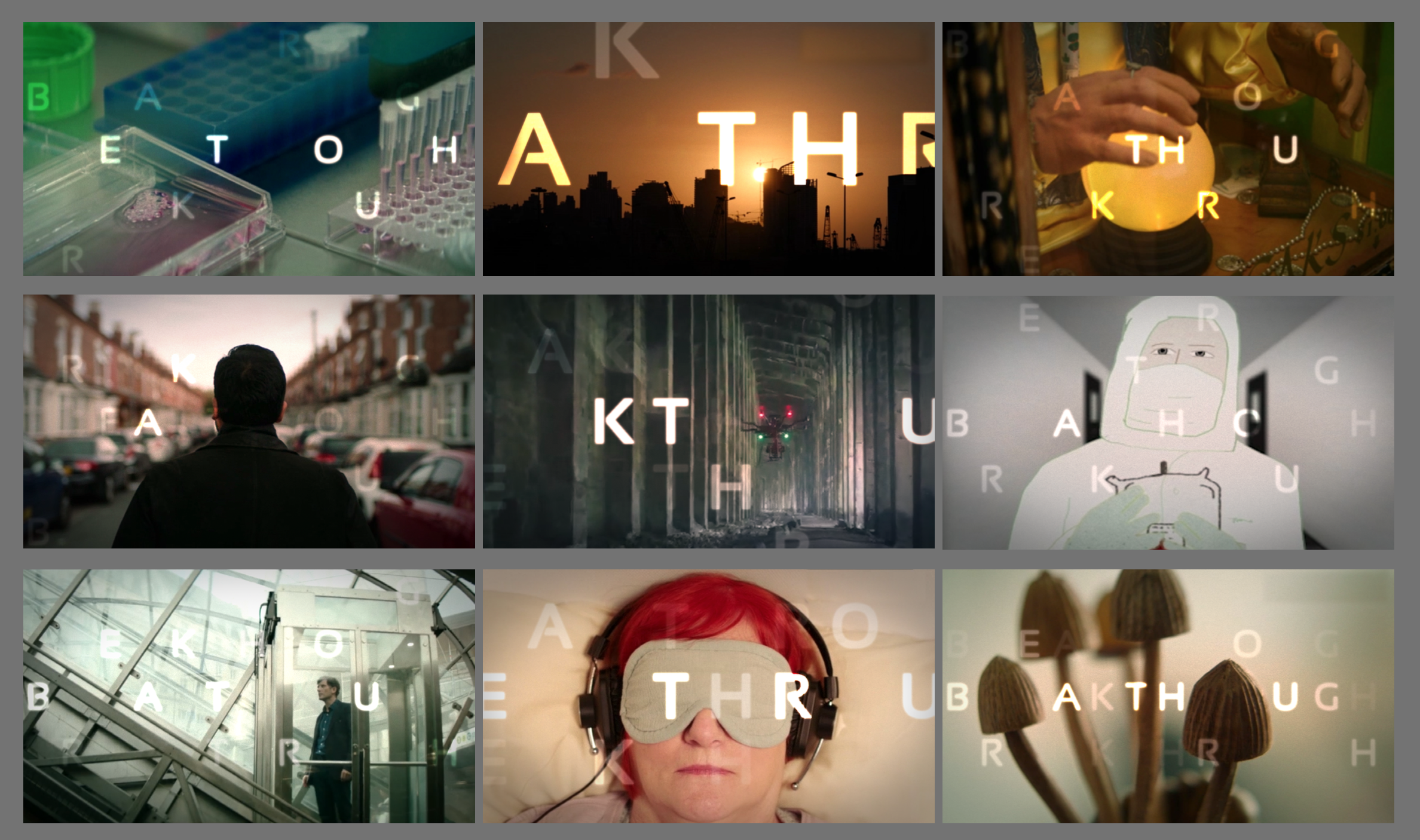  Initial boards I designed for the show. 