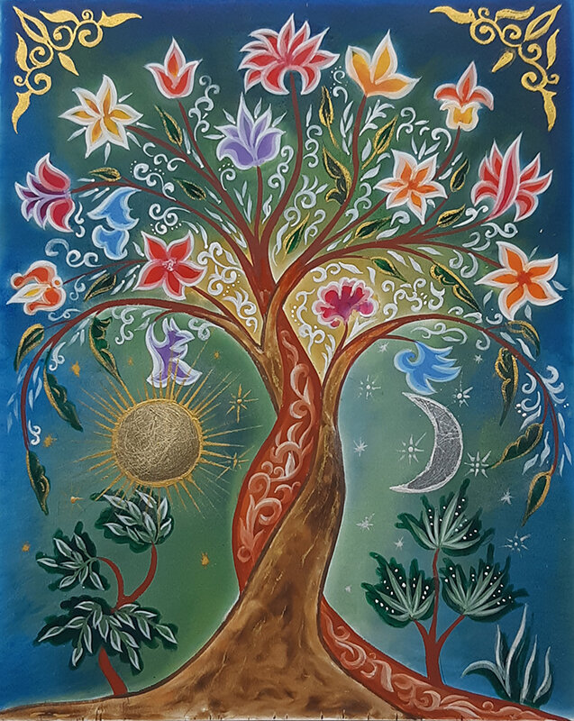Online Egg Tempera Painting Course - The Tree of Life — Let There Be Light Art & Classes Online Egg Tempera Painting Course - The Tree of Life — Let There Be Light Art & Classes