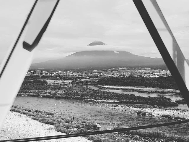 Fujiyama from the bullet train