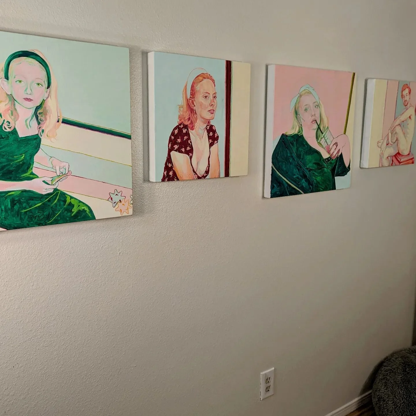 Friends in the studio

#studio #portraitpainting #figurepainting #studioartist #artistsoninstagram #painting