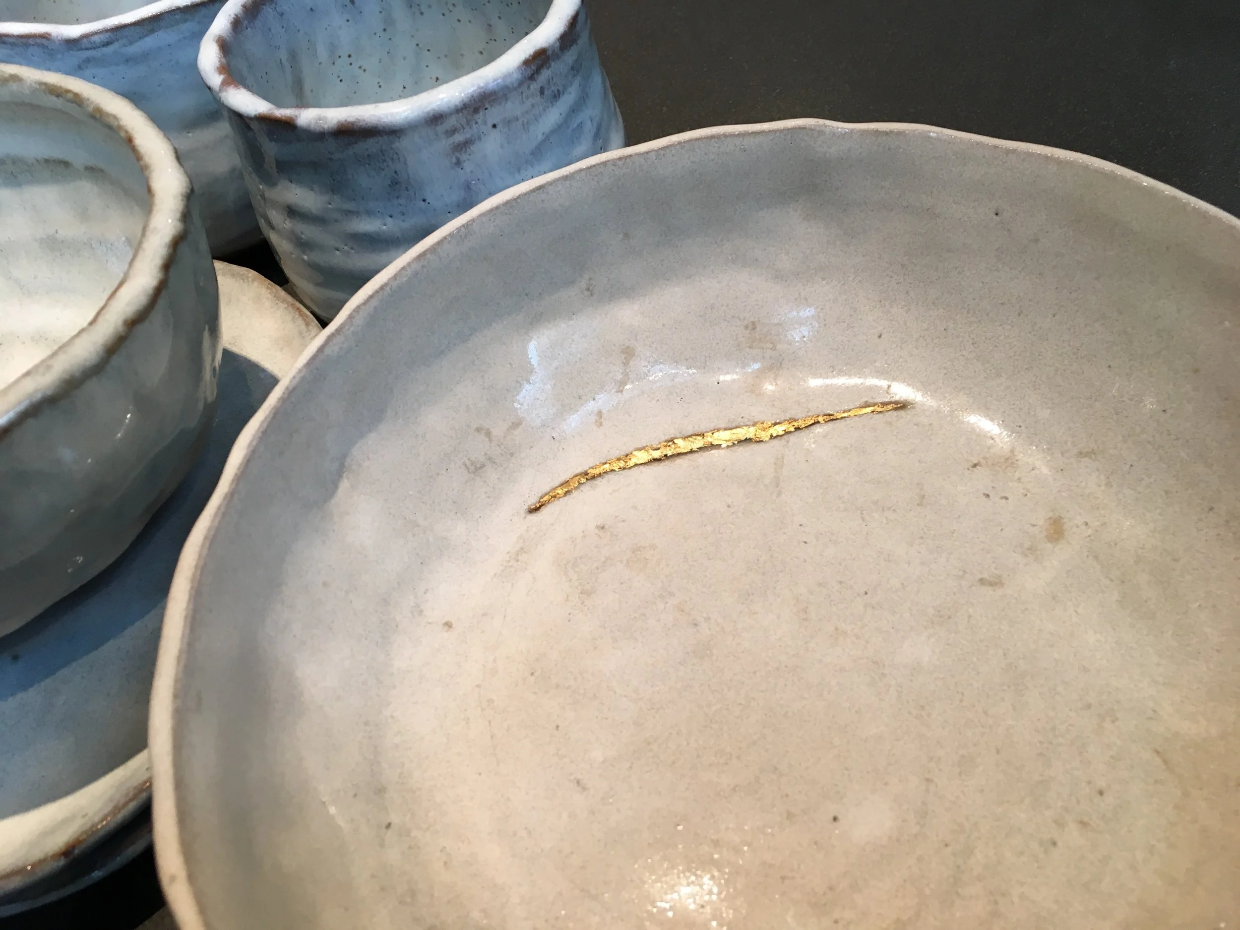 Pottery, Japan and Kintsugi