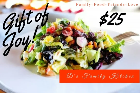 $25 Gift Certificate