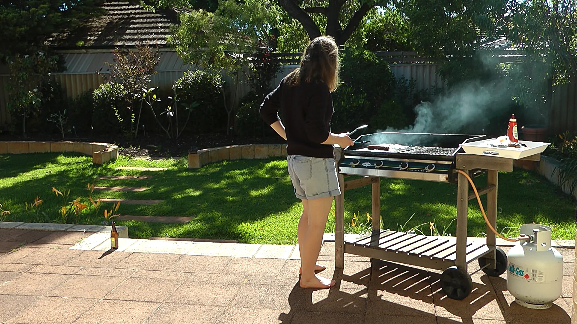 Barbecue By Myself
