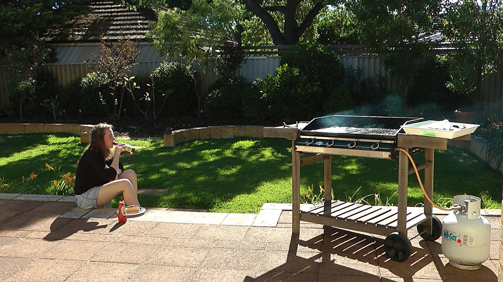 Barbecue By Myself