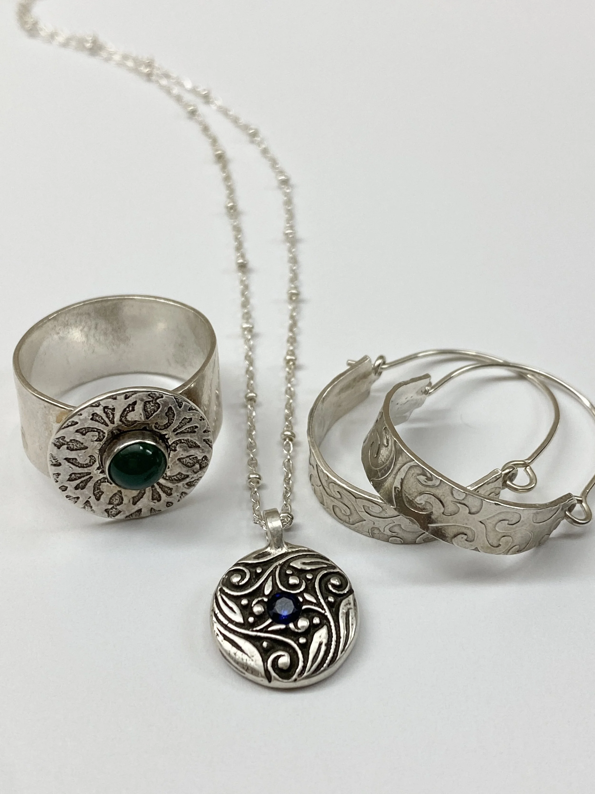 Cloisonne & Silver Metal Clay Studio Winter — The Craft Guild