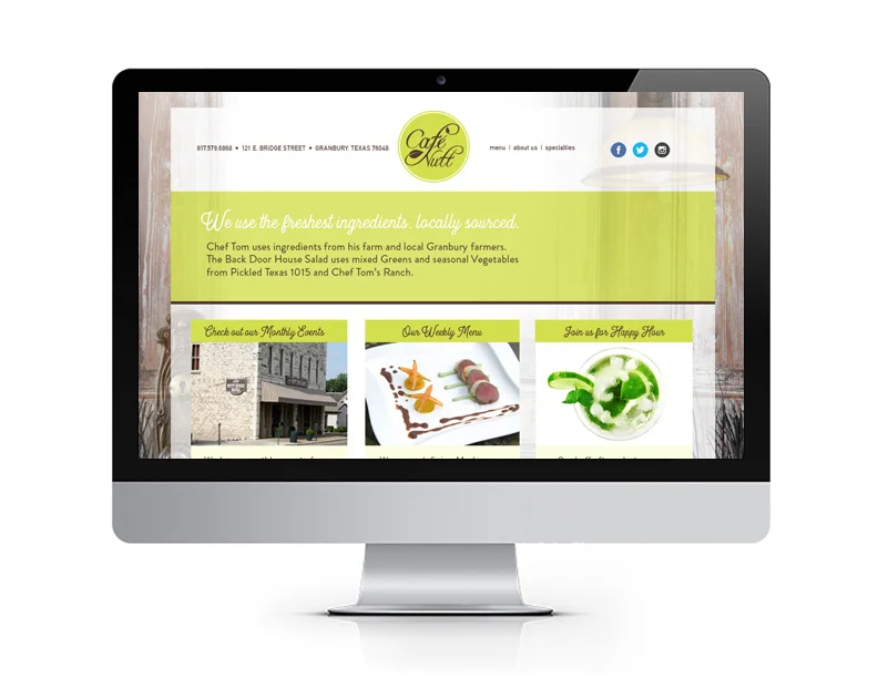 Cafe Nutt Website