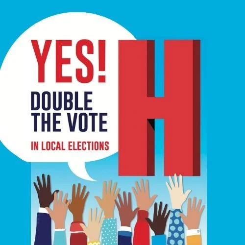 November 2022: Vote Yes on H to Increase Voter Turnout