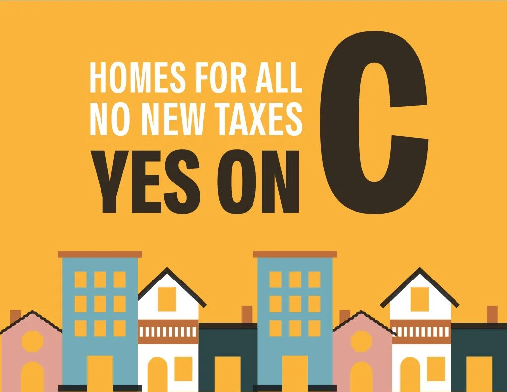 November 2026: Vote YES on Proposition C, the Housing Trust Fund Charter Amendment