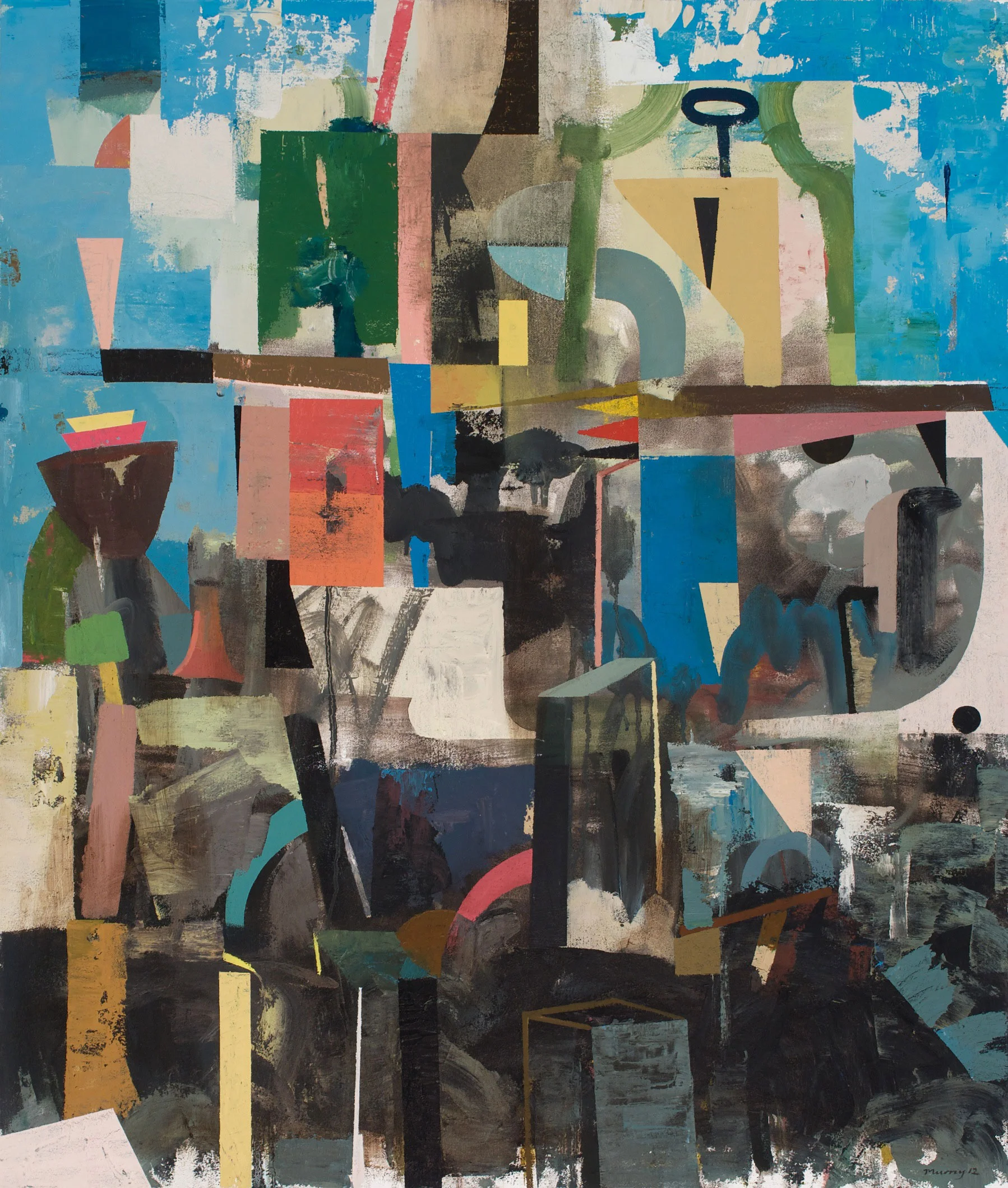 Topple 2Oil on Canvas85 x 100 cm2012