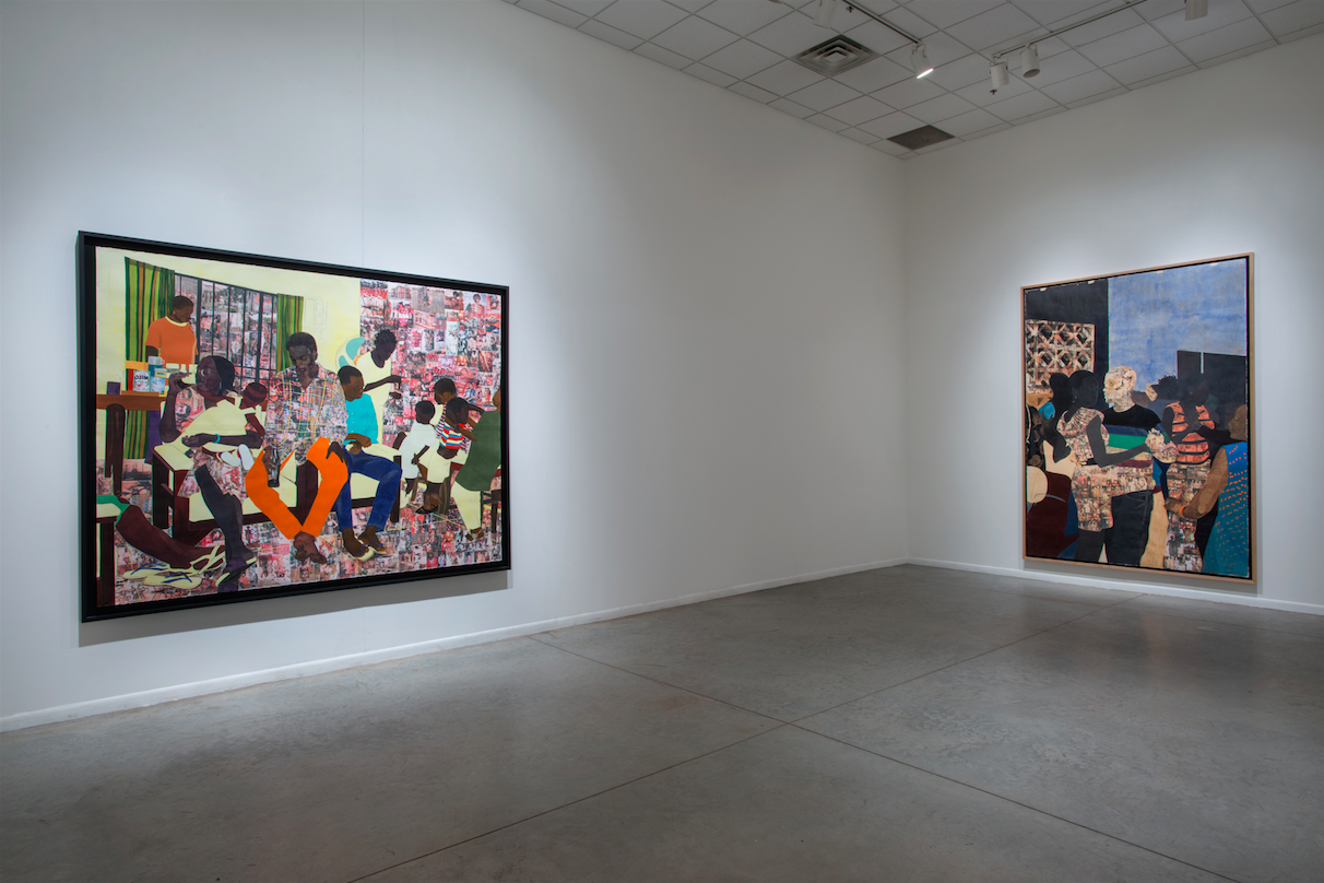 Njideka Akunyili Crosby: I Still Face You 2013