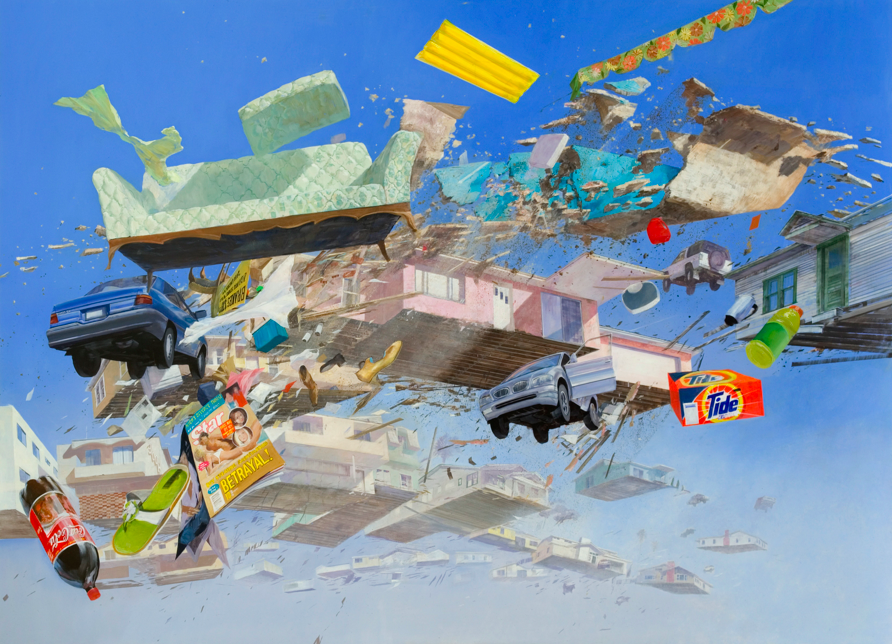 Adam Cvijanovic Star , 2006 acrylic and flashe on panel