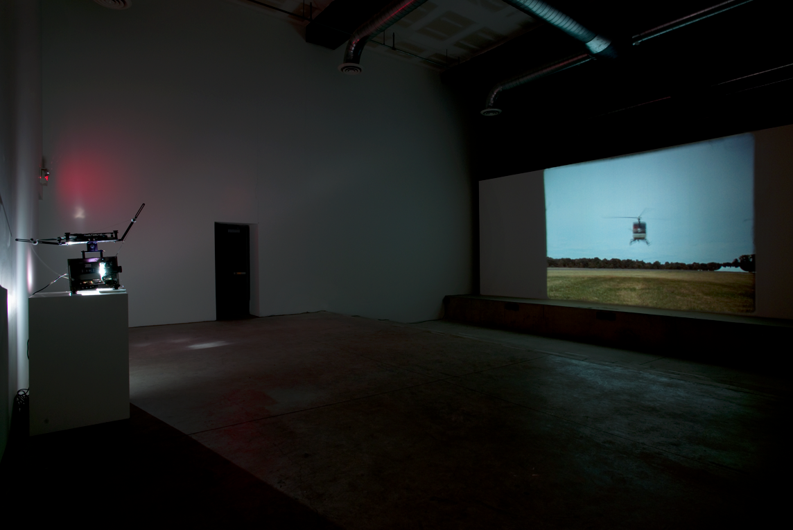 Jacob Kassay Untitled , 2010 looping 16mm film