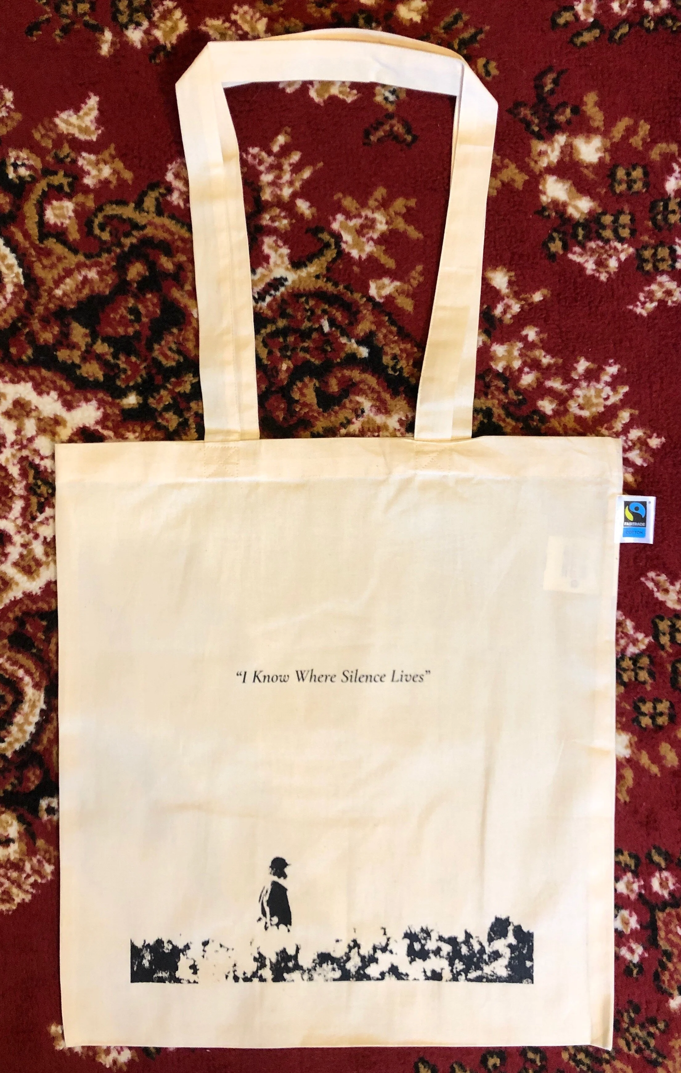 "I Know Where Silence Lives" Tote Bag
