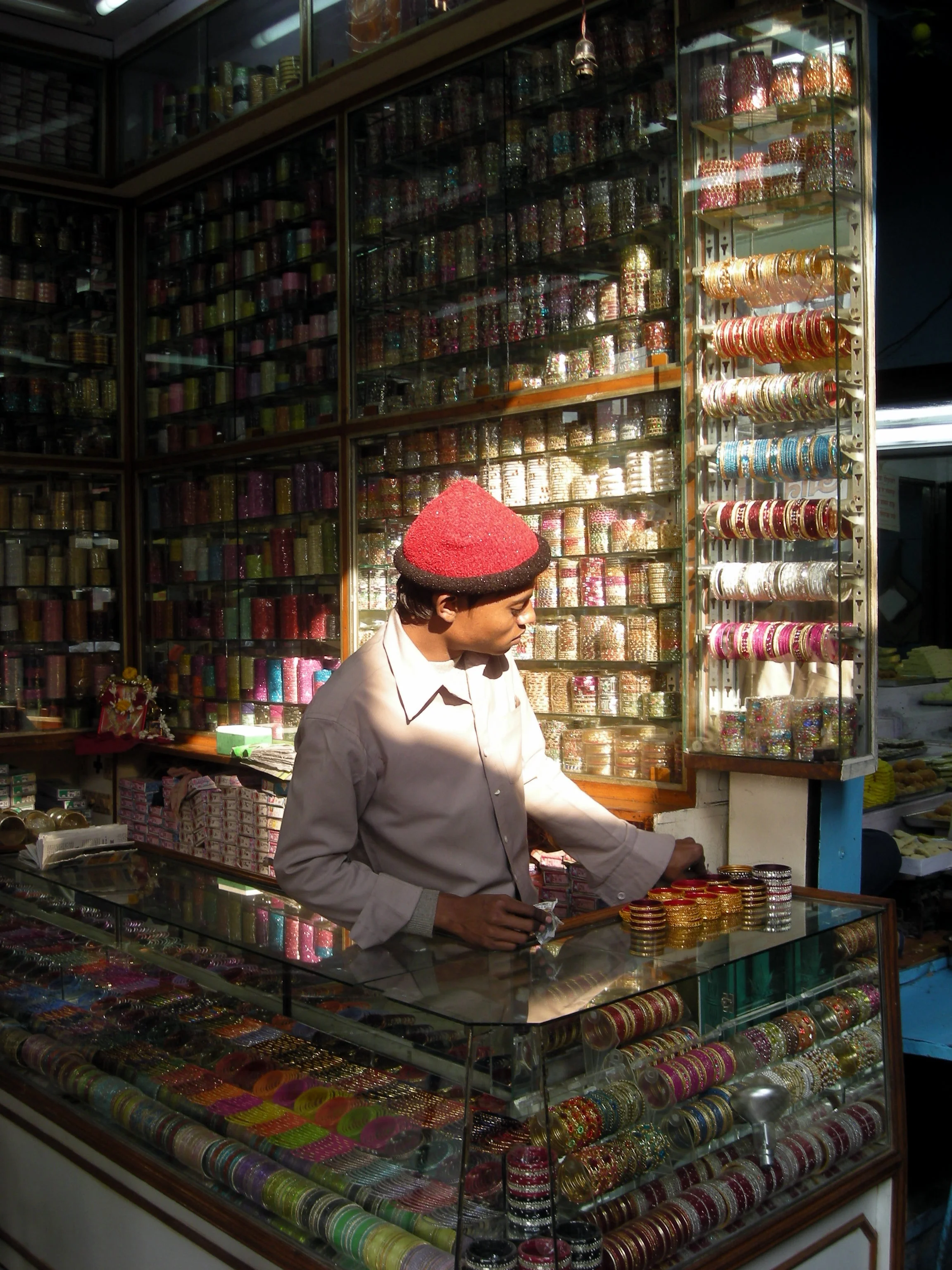 Sweet store, Varanasi