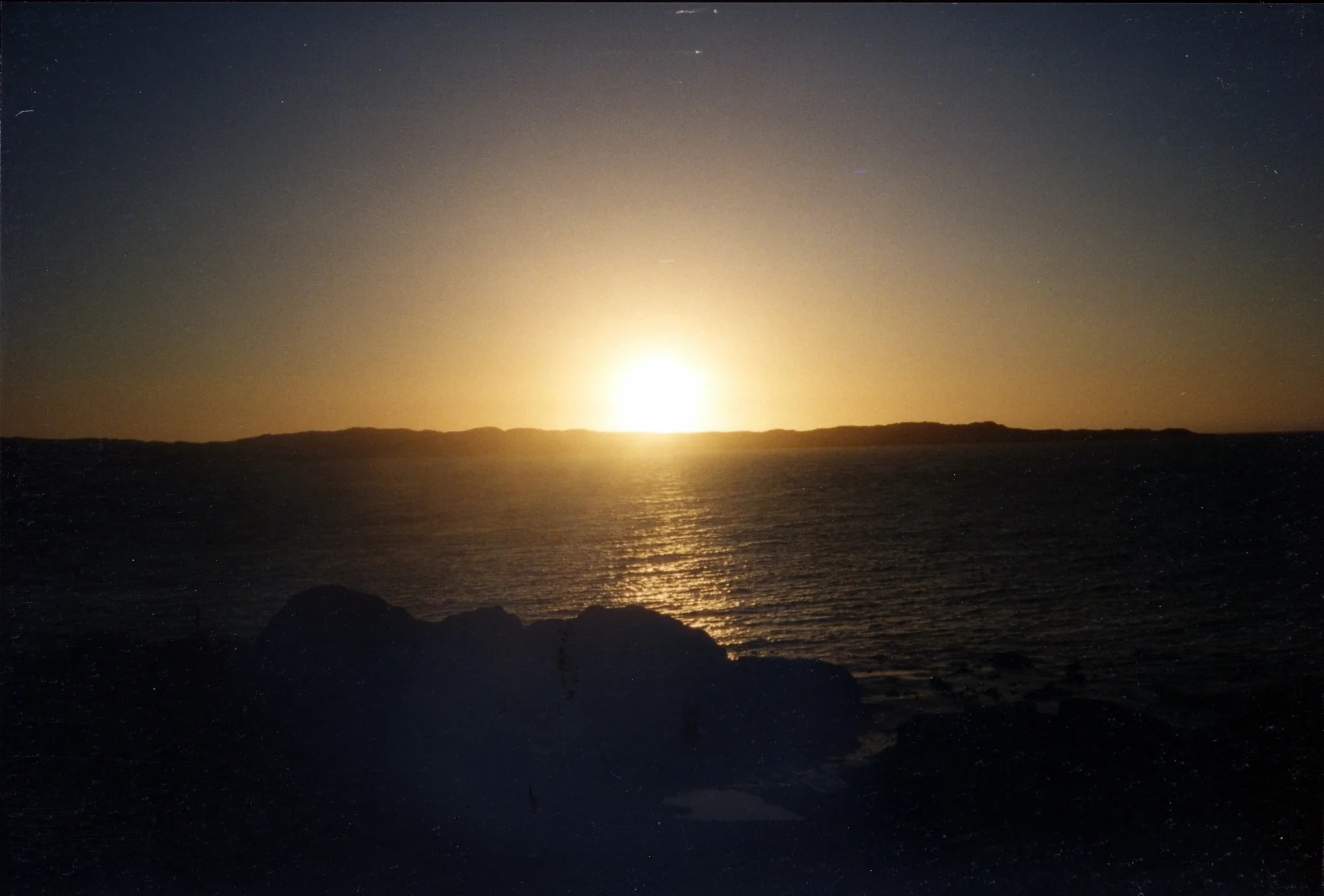 Luderitz at night, Namibian Coast