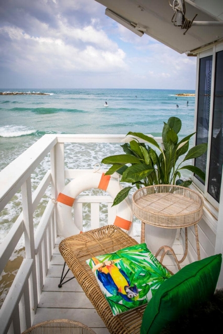 A balcony with a view....photo by Guy Yehieli