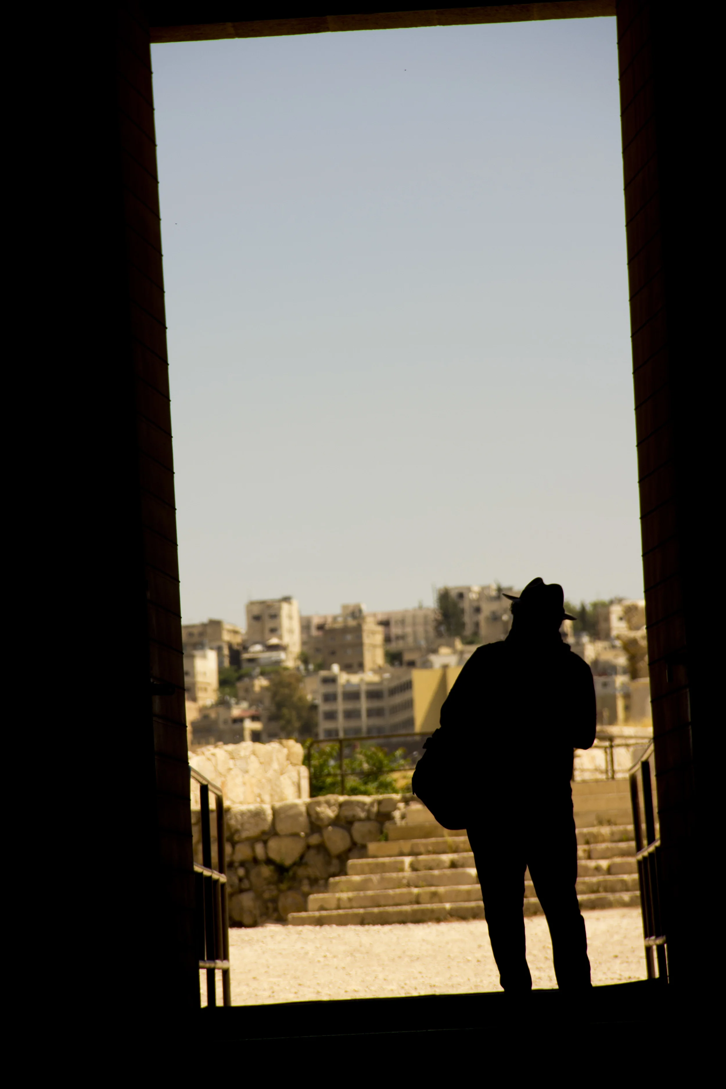 Amman Citadel tourist, 2011