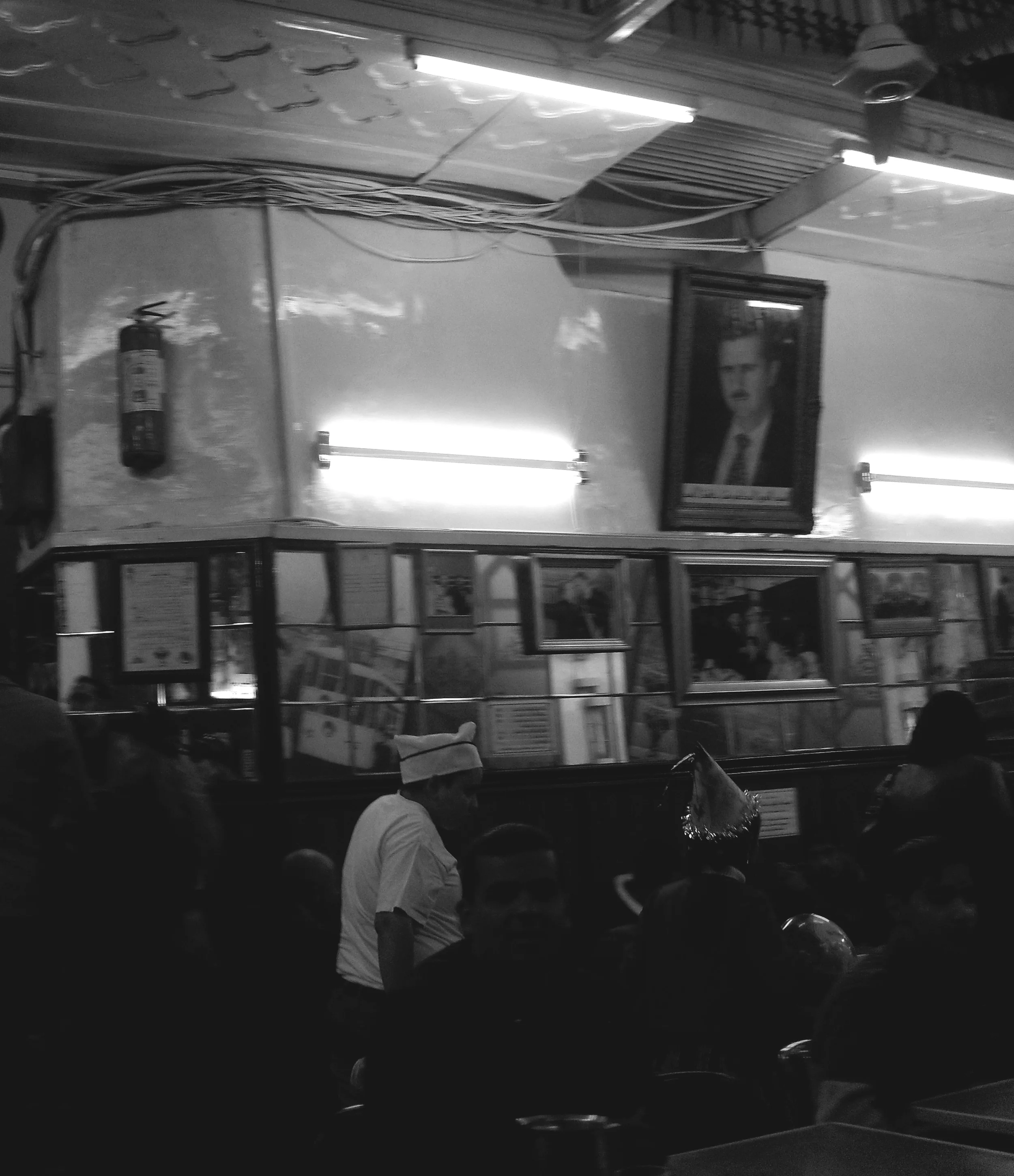 Ice cream parlour, Damascus, Syria, 2009