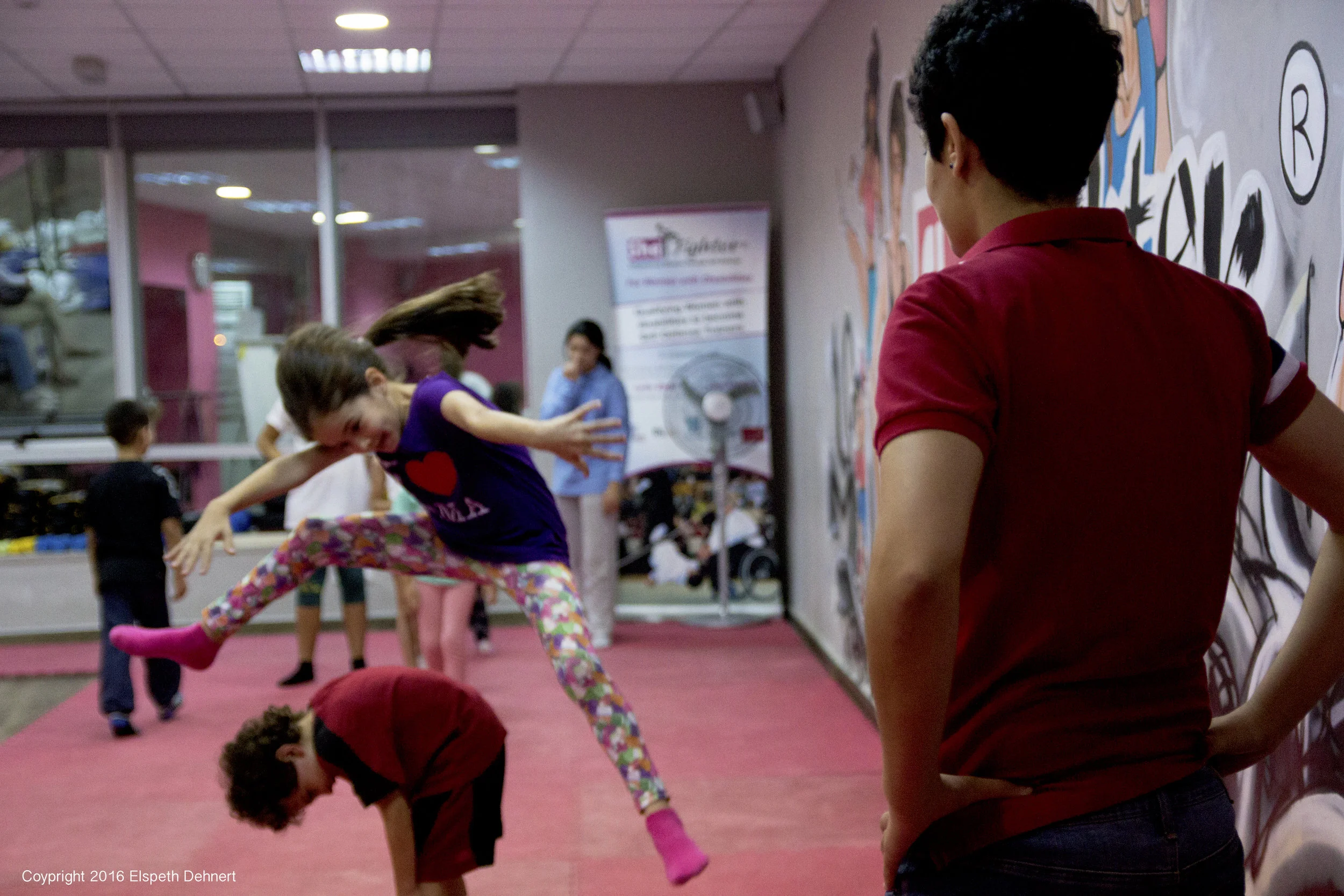 Lina Khalifeh, SheFighter Founder, Amman, Jordan 2016