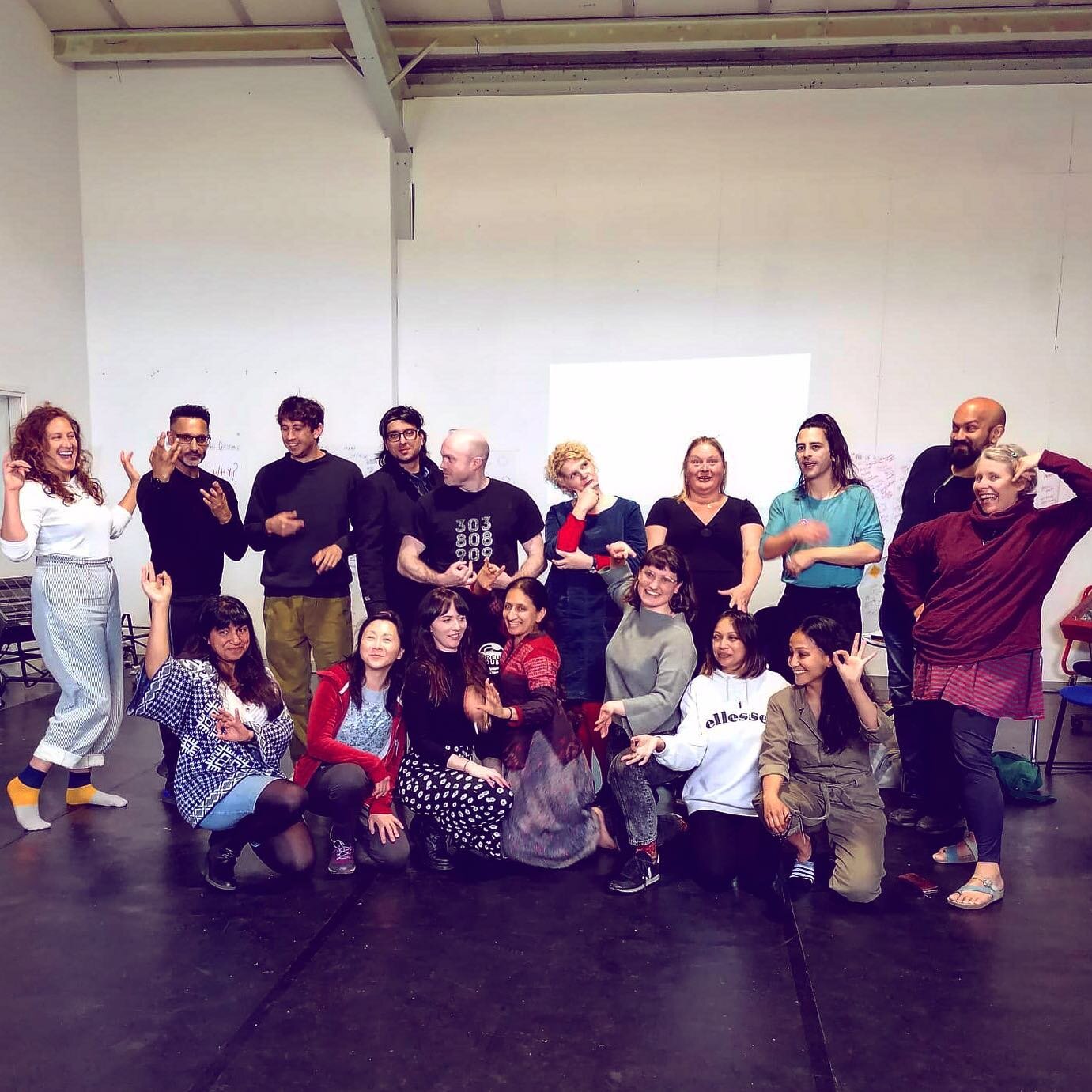 Dramaturgy &amp; Outdoor arts workshop over the last few days with this absolute group of LEGENDS!! Thank you so, so much @101outdoorarts and @withoutwallsconsortium for the invaluable knowledge, community and connection I have gained over the last 3