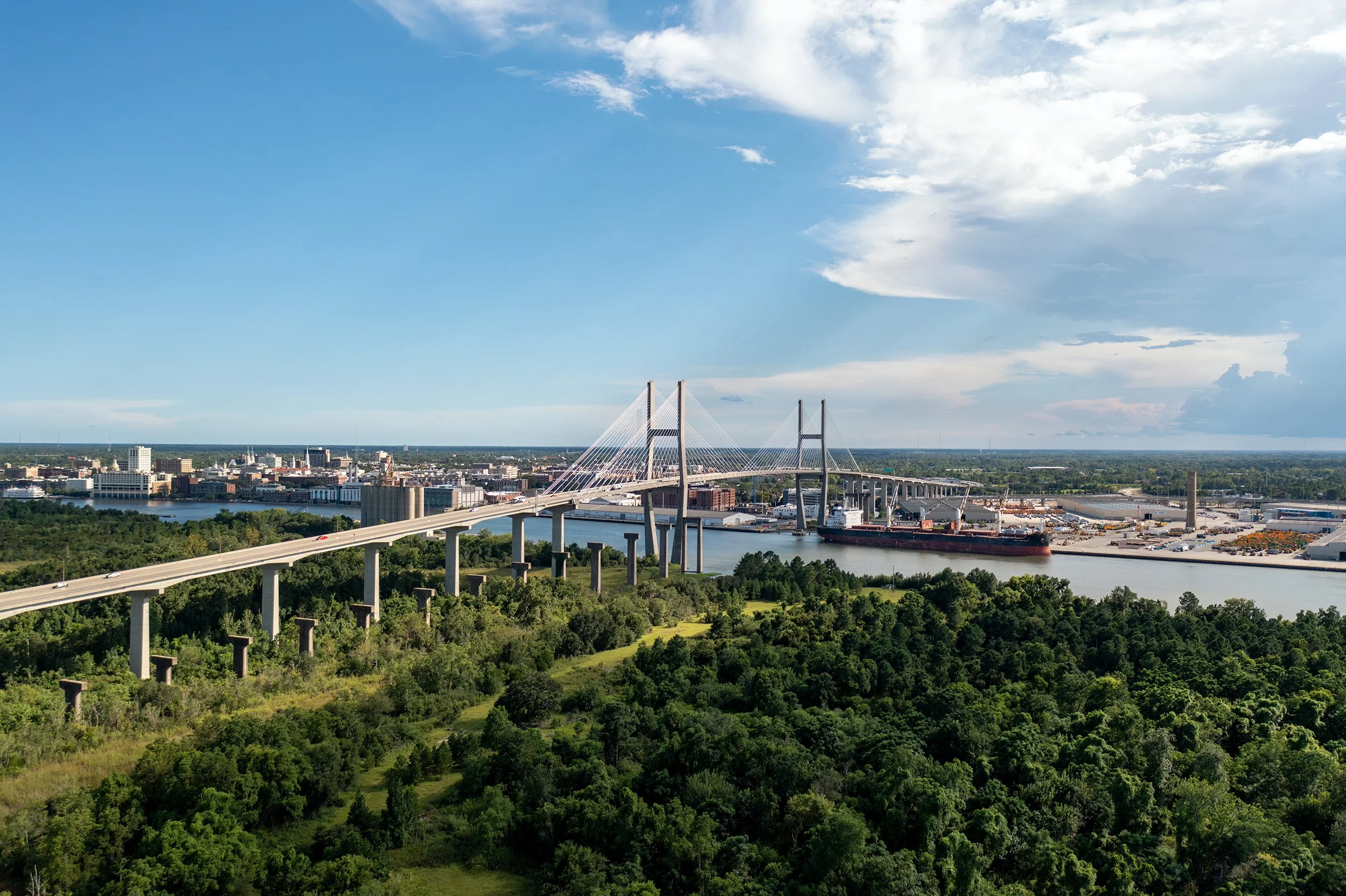 Talmadge Memorial Bridge | Parsons Brinckerhoff Quade & Douglas | Savanah, GA