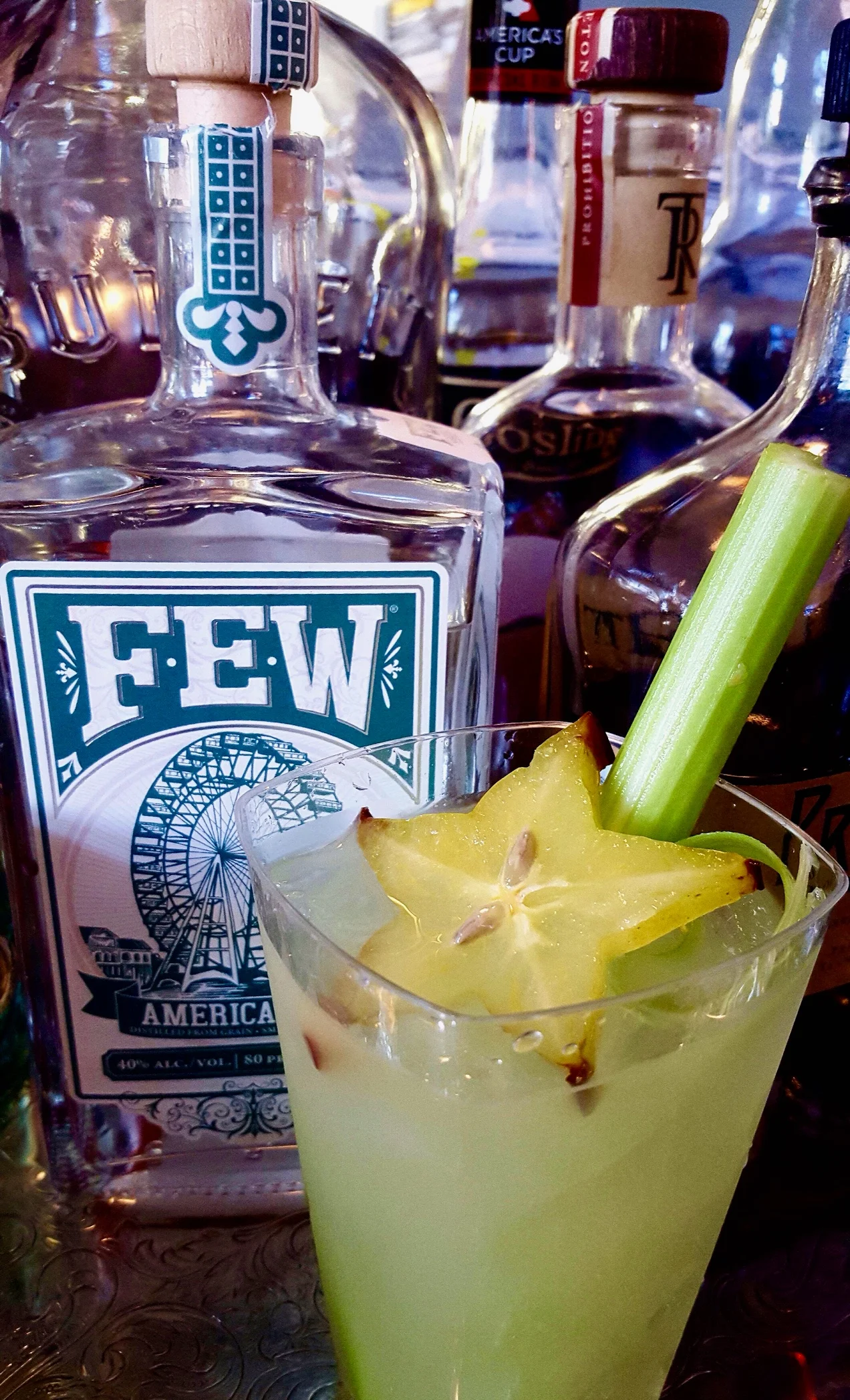 Hello Spring with Starfruit Garnish