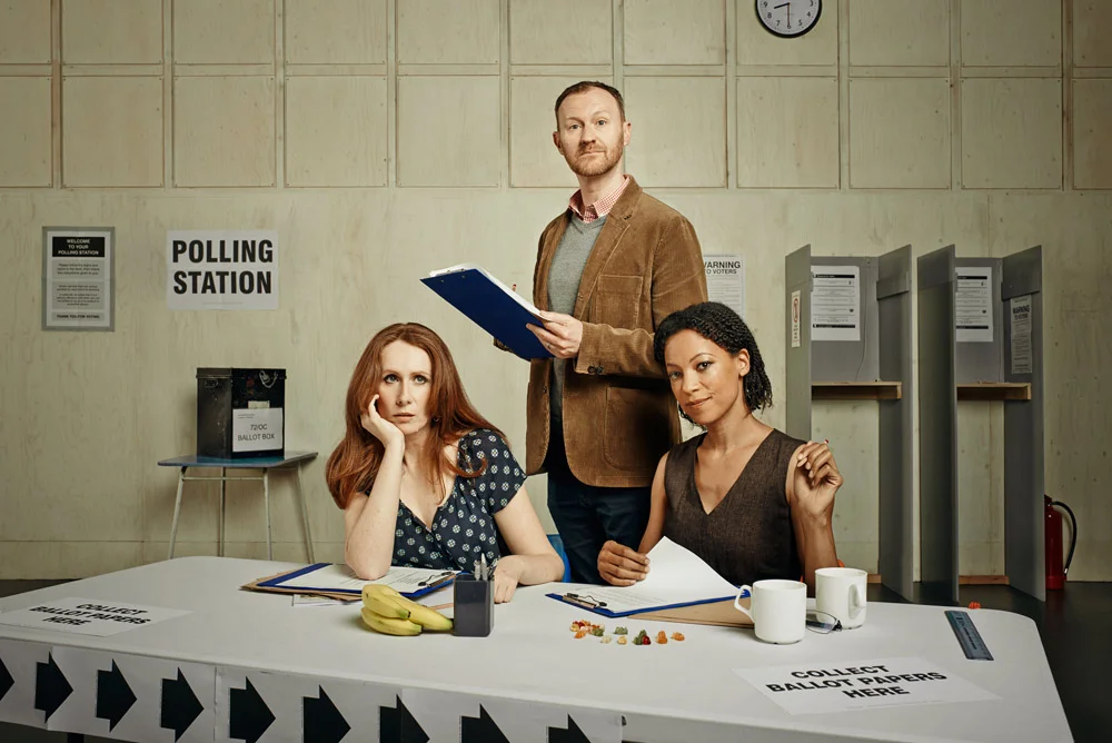 The Vote / Donmar Warehouse / More 4 / May 2015 Written by James Graham Directed by Josie Rourke Cast included Judi Dench / Catherine Tate / Nina Sosanya / Mark Gatiss / Hadley Fraser / Jade Anouka / Rosalie Craig / Timothy West / Jude Law / Nicholas Burns / Finty Williams / Bill Paterson / Myanna Buring ★★★★★ Telegraph ★★★★ Guardian ★★★★ Financial Times ★★★★ WhatsOnStage