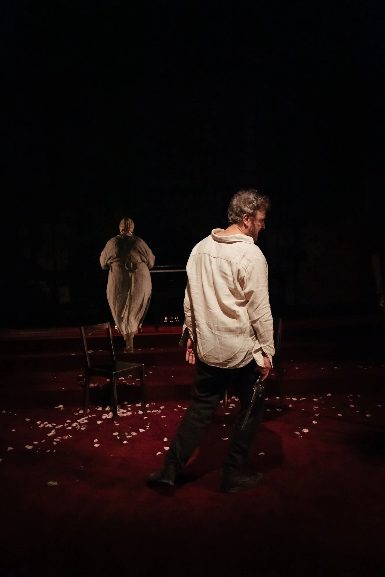  Produced by  Lucy Ryan, Once Off Productions   Assistant Producer  Bernie Bourke   Stage Manager  Sibéal Ní Mhaoileoin   ASMs  Amélie Bates &amp; Danny Nolan   Costume Supervisor  LaurA Fajardo Castro   Production Manager  Olivia Drennan   Productio