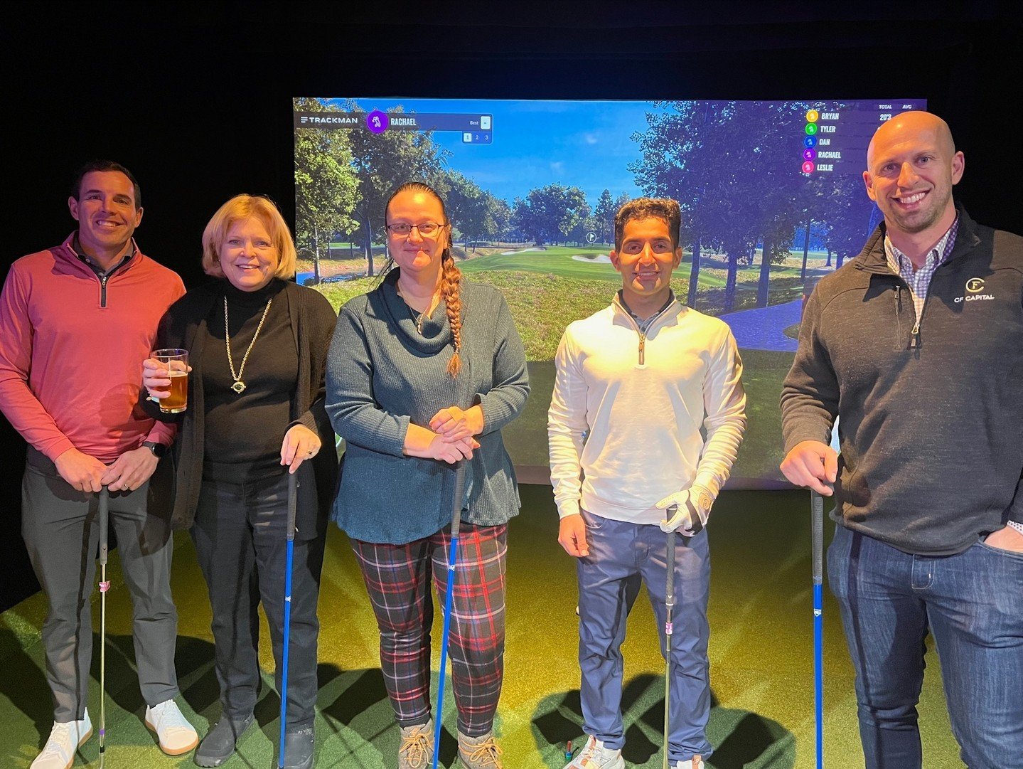 Our CF Capital crew recently hit the (indoor) links to celebrate the holidays and swing into the new year in style! It was an afternoon filled with laughter, friendly competition, and plenty of memorable moments&mdash;whether it was cheering for a te